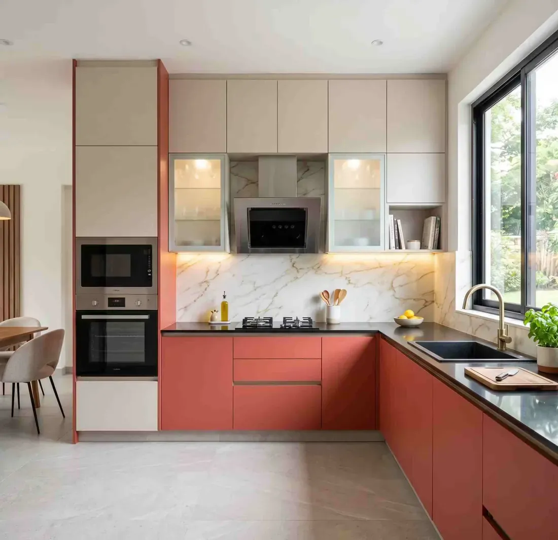 L-Shaped Kitchen